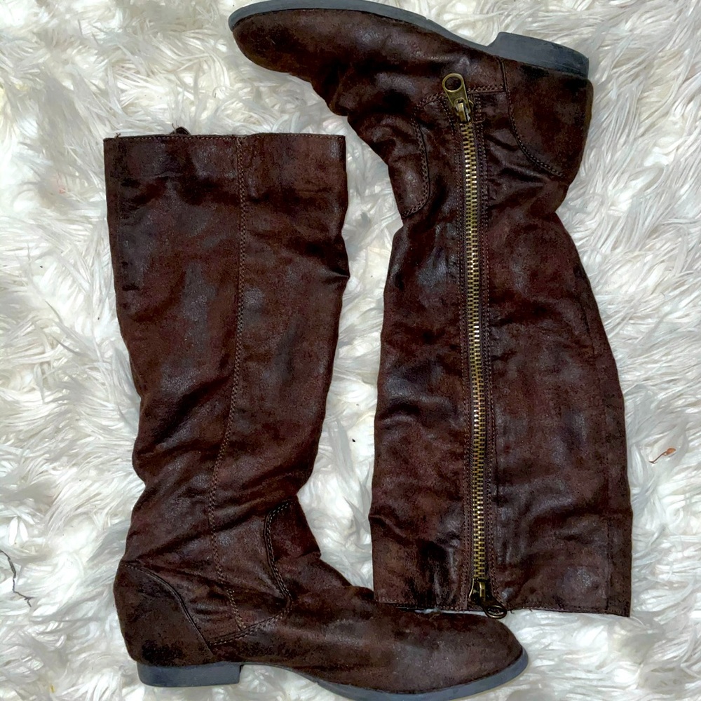 Brown Rider Boots